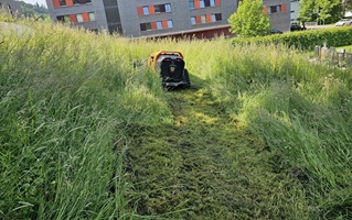 Mähraupe, MDB LV600, Geräteträger, Mulcher, Steilhangmäher, Hangmäher